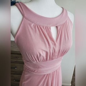 Sweet Storm sparkly pink prom dress